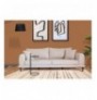 Set ( 3 Pc ) Divan + kolltuk Atelier del Sofa Nero - NQ6-190 Ecru Beige