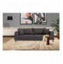 Set ( 3 Pc ) Divan + kolltuk Atelier del Sofa Nero - NQ6-191 Dark Grey