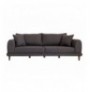 Set ( 3 Pc ) Divan + kolltuk Atelier del Sofa Nero - NQ6-191 Dark Grey