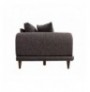 Set ( 3 Pc ) Divan + kolltuk Atelier del Sofa Nero - NQ6-191 Dark Grey