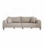 Set ( 3 Pc ) Divan + kolltuk Atelier del Sofa Nero - NQ6-194 Cream Latte