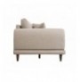 Set ( 3 Pc ) Divan + kolltuk Atelier del Sofa Nero - NQ6-194 Cream Latte