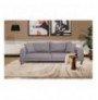 Set ( 3 Pc ) Divan + kolltuk Atelier del Sofa Nero - NQ6-151 Light Grey Grey