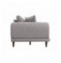 Set ( 3 Pc ) Divan + kolltuk Atelier del Sofa Nero - NQ6-151 Light Grey Grey