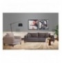 Set ( 3 Pc ) Divan + kolltuk Atelier del Sofa Nero - NQ6-178 Dark Grey Light Grey