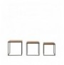 Set tavoline (3 Pc) Kalune Design Shp-933-Oo-1 Walnut