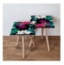 Set tavoline (2 Pc) Kalune Design 2Shp190 - Multicolor Multicolor