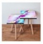 Set tavoline (2 Pc) Kalune Design 2Shp195 - Multicolor Multicolor