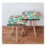 Set tavoline (2 Pc) Kalune Design 2Shp196 - Multicolor Multicolor