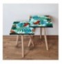 Set tavoline (2 Pc) Kalune Design 2Shp199 - Multicolor Multicolor