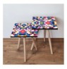 Set tavoline (2 Pc) Kalune Design 2Shp215 - Multicolor Multicolor