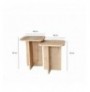 Set tavoline anesore Kalune Design Blues Set - Sapphire Oak Oak