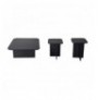 Set tavoline kafeje Kalune Design Blues - Black Black