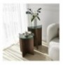 Set tavoline (2 Pc) Kalune Design Lily - Walnut Walnut