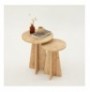 Set tavoline (2 Pc) Kalune Design Mushroom - Sapphire Oak Sapphire Oak