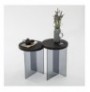 Set tavoline kafeje Kalune Design Serenity 2 - Anthracite, Dark Grey Anthracite Dark Grey