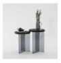 Set tavoline kafeje Kalune Design Serenity 2 - Anthracite, Dark Grey Anthracite Dark Grey