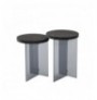 Set tavoline kafeje Kalune Design Serenity 2 - Anthracite, Dark Grey Anthracite Dark Grey