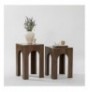 Set tavoline kafeje Kalune Design Collesium Set - Walnut Walnut