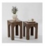 Set tavoline kafeje Kalune Design Collesium Set - Walnut Walnut