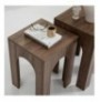 Set tavoline kafeje Kalune Design Collesium Set - Walnut Walnut