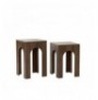 Set tavoline kafeje Kalune Design Collesium Set - Walnut Walnut