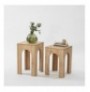 Set tavoline kafeje Kalune Design Collesium Set - Sapphire Oak Oak