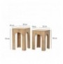 Set tavoline kafeje Kalune Design Collesium Set - Sapphire Oak Oak