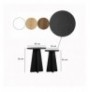 Set tavoline kafeje Kalune Design Mushroom - Black Black