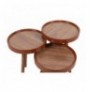 Set tavoline (3 Pc) Kalune Design Isla Walnut