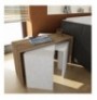 Set tavoline (3 Pc) Kalune Design Cango - White, Walnut White Walnut