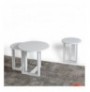 Set tavoline (3 Pc) Kalune Design Mira - White White