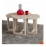 Set tavoline (3 Pc) Kalune Design Mira - Oak Oak