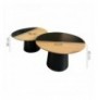 Set tavoline kafeje Kalune Design Engure Pine Black