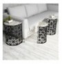 Set tavoline (3 Pc) Kalune Design Stil - White Marble White