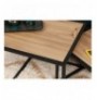 Set tavoline mesi Kalune Design Atlantis - Oak OakBlack