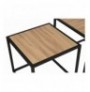 Set tavoline mesi Kalune Design Atlantis - Oak OakBlack