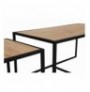 Set tavoline mesi Kalune Design Atlantis - Oak OakBlack