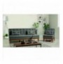 Set divan + kolltuk Atelier del Sofa Fuoco-TKM04-94216 Dark Grey