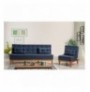 Set divan + kolltuk Atelier del Sofa Fuoco-TKM06-1048 Dark Blue