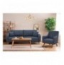 Set divan + kolltuk Atelier del Sofa Hera Set - Dark Blue Dark Blue