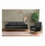 Set ( 3 Pc ) Divan + kolltuk Atelier del Sofa Vina Set - Anthracite, Atlantic Pine Anthracite Atlantic Pine