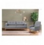 Set ( 3 Pc ) Divan + kolltuk Atelier del Sofa Vina Set - Grey, Atlantic Pine Grey Atlantic Pine