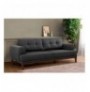 Set ( 3 Pc ) Divan + kolltuk Atelier del Sofa Vina Set - Anthracite, Walnut Anthracite Walnut