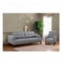 Set ( 3 Pc ) Divan + kolltuk Atelier del Sofa Vina Set - Grey, Walnut Grey Walnut