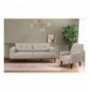 Set ( 3 Pc ) Divan + kolltuk Atelier del Sofa Vina Set - Cream, Walnut Cream Walnut