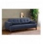 Set ( 3 Pc ) Divan + kolltuk Atelier del Sofa Vina Set - Dark Blue, Walnut Dark Blue Walnut