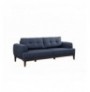 Set ( 3 Pc ) Divan + kolltuk Atelier del Sofa Vina Set - Dark Blue, Walnut Dark Blue Walnut