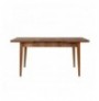 Set 4 Pc Tavoline ngrenie me hapje + Karrige Kalune Design Vina 0701 - Soho, Walnut Walnut Soho