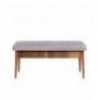 Set 5 Pc Tavoline ngrenie me hapje + Karrige Kalune Design Vina Walnut Soho Grey Walnut Soho